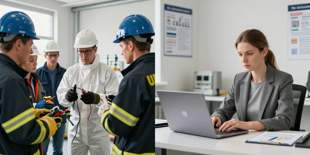 Formation risque électrique : le présentiel ou le e-learning, comment choisir ?